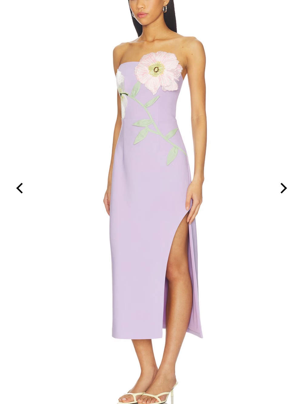 ELLIATT Hope midi in pastel purple dress